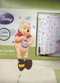 Winnie The Pooh Disney Shower Curtain Sale New Bear