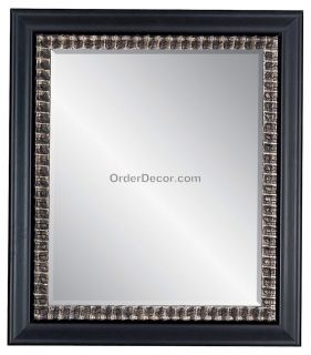 32 rectangular wall mirror wood frame vanity mantle