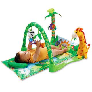 Fisher Price 1 2 3 Baby Infant Musical Activity Play Gym Mat 3 Stages 