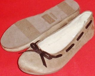   Toddlers Tan/Brown SONOMA BECKI Bow Flats Casual Fashion Dress Shoes
