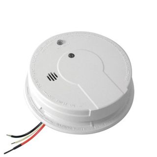   120V AC Wire in Smoke Alarm with Battery Backup and Smart Hush