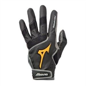Mizuno Adult Techfire Switch Batting Gloves   330252 Black Size Medium 