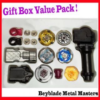 Beyblade Metal Masters Fusion Rotate Rip Cord Launcher Beyblades 