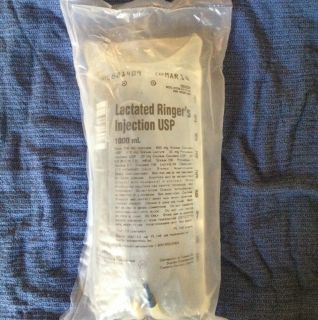 Baxter 1000ml Bags of Lactated Ringers Solution 5 PK LR