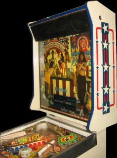 Gottlieb Hot Shots Pinball Machine Hot Amusement Park Game Very Nice 