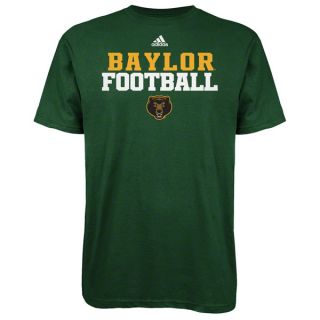 Baylor Bears Dark Green Adidas 2012 Football Practice T Shirt