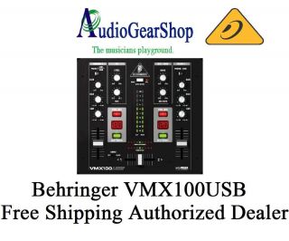 Behringer VMX100USB Scratch Mixer with BPM Counter and USB