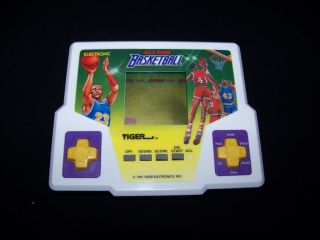 Tiger All Pro Basketball LCD Handheld Electronic Game