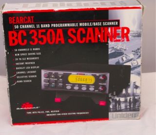   Scanner 50 Channel Programmable Mobile Box  base  scanner