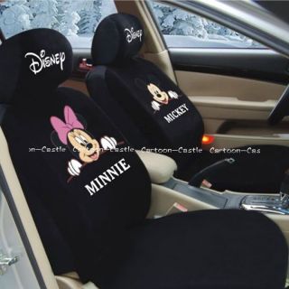 Mickey Mouse Auto Car Front Rear Seat Cover Cushion 10P