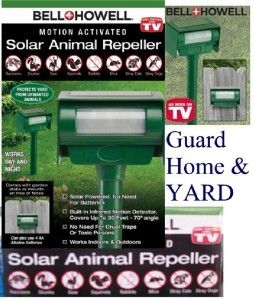 Animal Repeller Solar Motion Activated Protectyard Stak