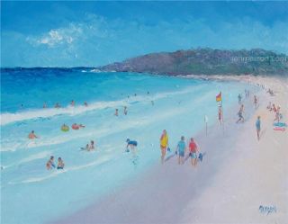Beach Paintings   Original Oil Painting by Matson