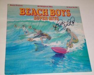 Mike Love Beach Boys Signed Super Hits Record Album