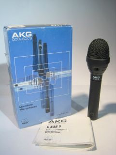   Condenser Mic Microphone With Switch Battery Powered NOS W Box C525S