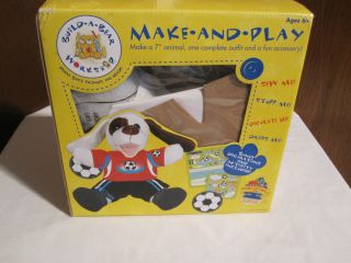 Build A Bear Workshop Make and Play 7 Puppy Dog Kit New in Box Bonus 