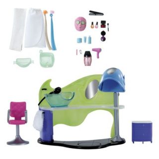 Liv Spa Playset Doll Beauty Parlor Hair Dryer Chair Color Change 