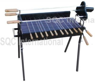 Charcoal Spit Rotisserie Cypriot Cyprus Grill SP010