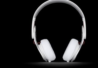 Monster Beats by dr dre Mixr White Over the Head Headphones 