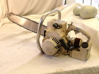 Old Vintage Shreveport La Beaird Poulan Model 31 Chainsaw Chain Saw 