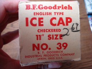 vintage b f goodrich 11 ice cap 39 original box