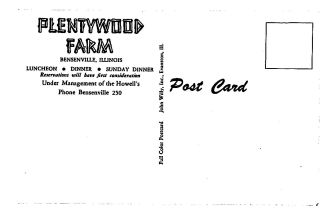 6053 Bensenville, Illinois IL Plentywood Farm Howell Mechanical Banks 