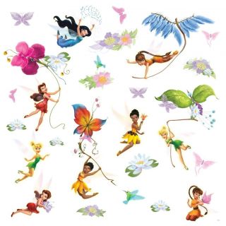 USA ★ Wandsticker Wandtattoo Disney Fairies Tinkerbell