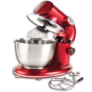 American Era 6 Quart 650W Stand Mixer with 4 Speed Settings & 3 Mixing 