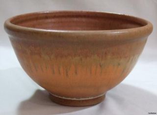  Tygart River Pottery Glazed Mixing Bowl by Kate Harwood, Belington, WV