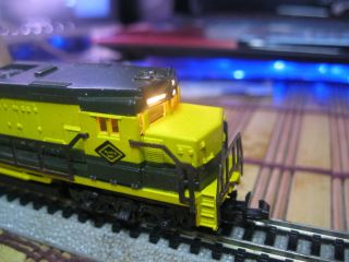 lima n scale diesel locomotive engine model train