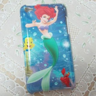 1XCUTE Mickey Minnie Beaty Fish Hard Skin Case Cover for iPod Touch 4 
