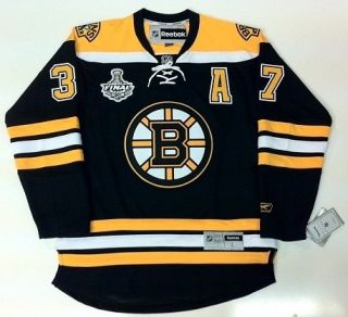 Patrice Bergeron Boston Bruins 2011 Stanley Cup Jersey
