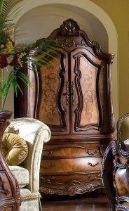 Aico Chateau Beauvais by Michael Amini King Panel Bed