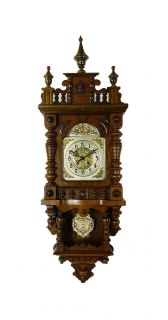 Antique Gustav Becker Balcony Free Swinger wall clock at 1900