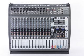 Behringer EUROPOWER PMP6000 20 Channel Powered Mixer Regular 