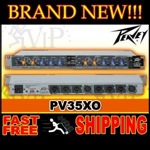 New Peavey PV35XO 3 4 5 Way Stereo Mono Crossover w XLR