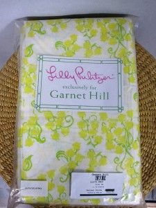 LILLY PULITZER NWT LILLY OF THE VALLEY DUVET COVER DOUBLE/QUEEN