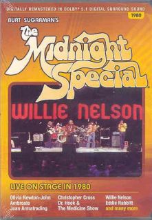   Midnight Special 1980 DVD Willie Nelson Richard Belzer America