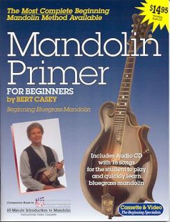 new by bert casey this companion book to the mandolin dvd video 