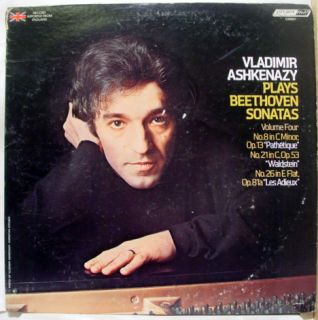 Vladimir Ashkenazy Beethoven Sonatas Vol Four LP VG CS 6921 UK Record 