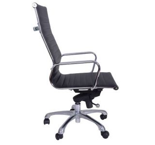   Low Back Synthetic PU Leather Conference Computer Office Chair