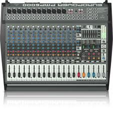 behringer pmp6000 20 channel powered mixer 1600 watts