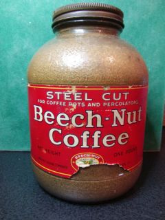 Beech Nut Jar Coffee Steel Cut 1 Pound