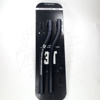 3T Pro s Bend Triathlon Aerobar Extensions Aluminum 22mm
