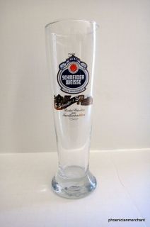 Schneider Weisse Hefe Weizenbier Pilsner Beer Glass