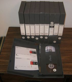 LOT OF 10 TAPES FUJI M321SP 60ML METAL Betacam SP Tape, Large Beta SP 