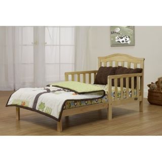 Orbelle Sleepy Time Solid Wood Toddler Bed & Lounger~Natural