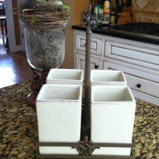 Willow House Southern Living at Home Belle Meade Flatware Caddy