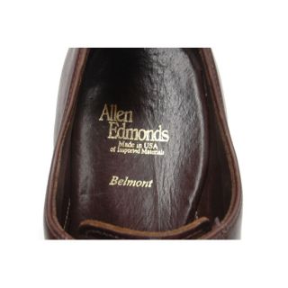 Allen Edmonds Belmont Made in USA Brown Split Toe Blucher Oxfords 