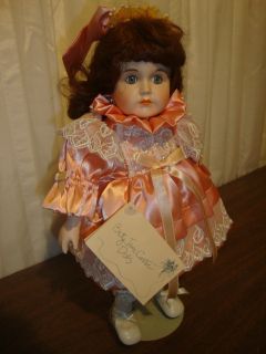BETTY JANE CARTER MUSICAL PORCELAIN DOLL WITH TAG LIMITED EDITION 948 