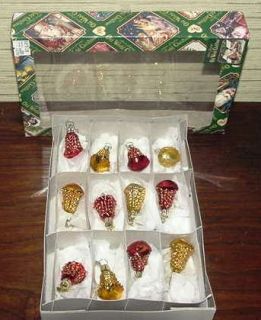 Merck Familys Old World Christmas Boxed Set Ornaments New